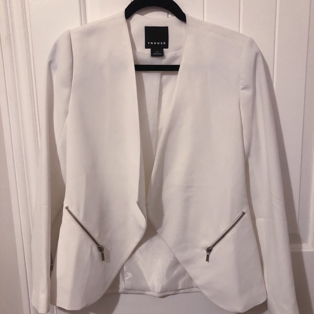 White blazer